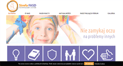 Desktop Screenshot of fas.edu.pl